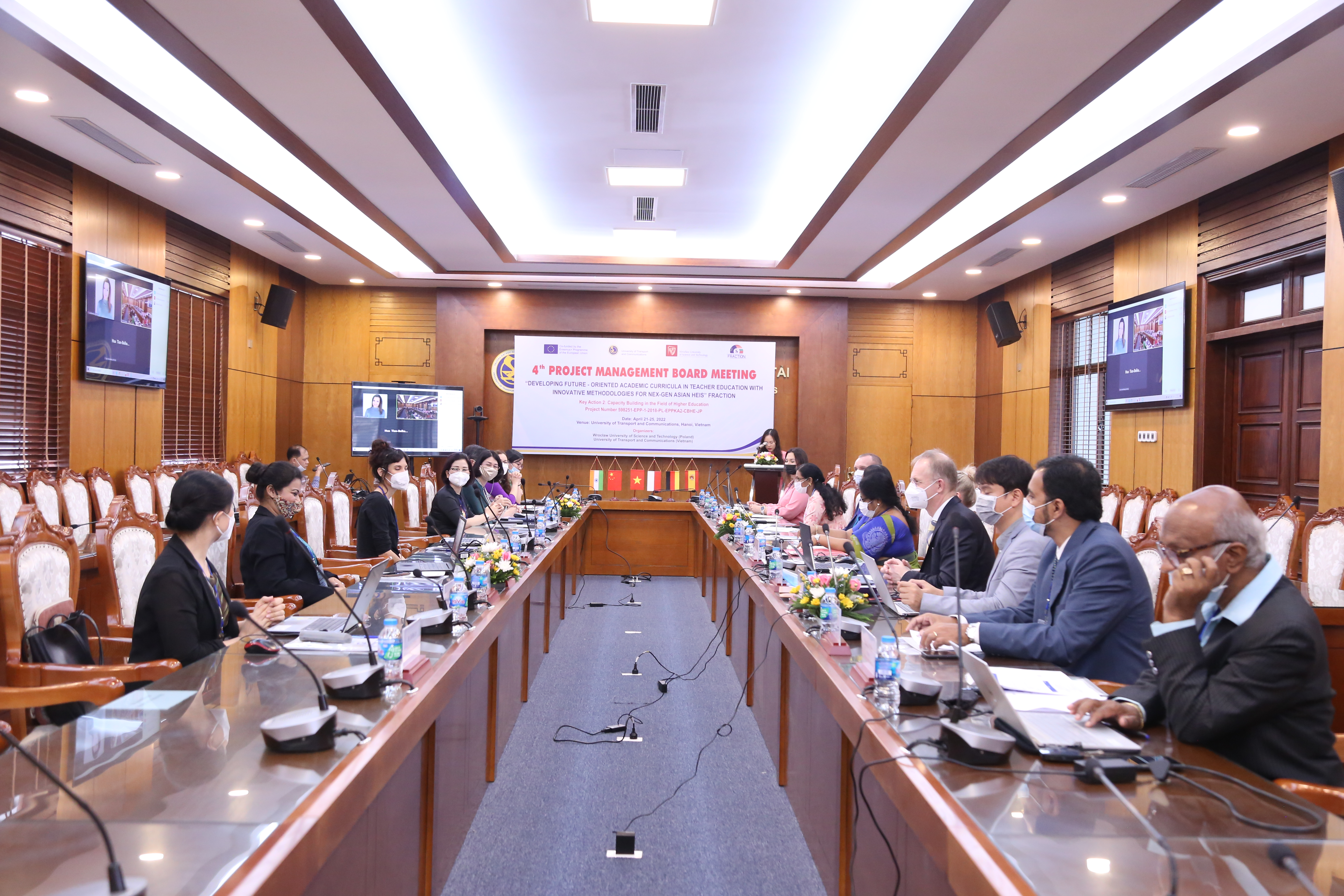 Cuộc họp “4th International Meeting of Fraction Project’ 