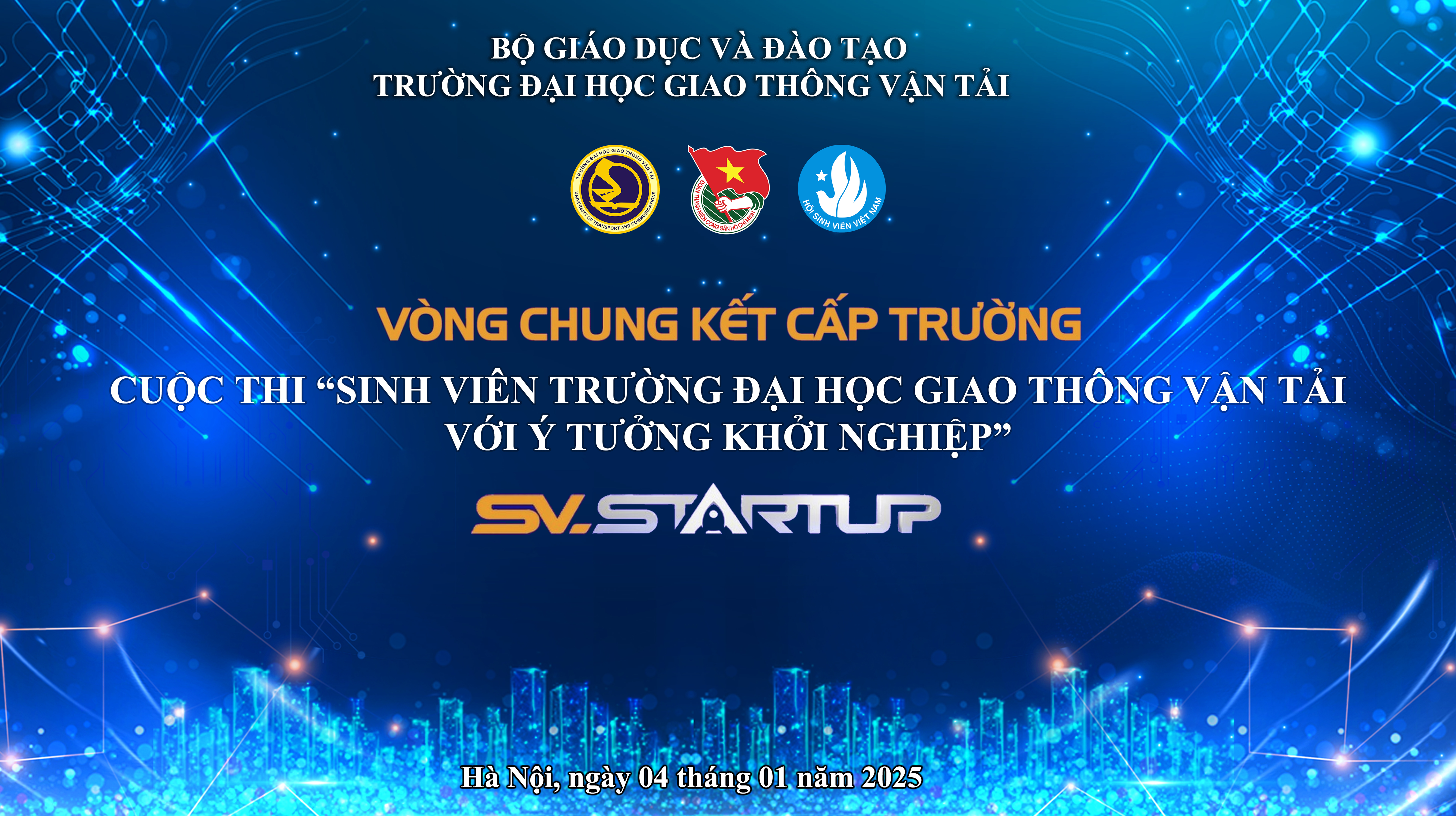Cuộc thi: "Sinh viên trường Đại học Giao thông vận tải với ý tưởng khởi nghiệp" lần IV năm 2024