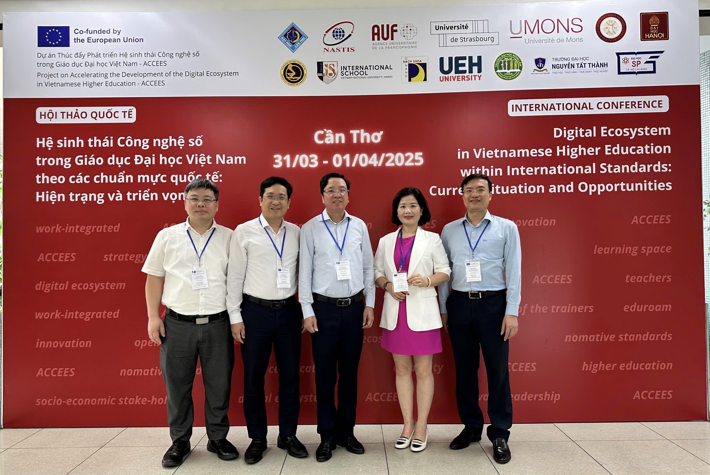 Trường Đại học Giao thông vận tải tham gia Dự án “Thúc đẩy hệ sinh thái công nghệ số trong giáo dục ĐH Việt Nam (ACCEES)” do Liên minh Châu Âu tài trợ