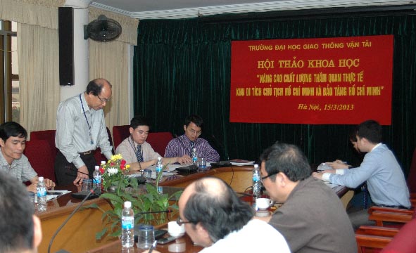 Hội thảo khoa học “Nâng cao chất lượng tham quan thực tế khu di tích Phủ Chủ tịch và Bảo tàng Hồ Chí Minh”