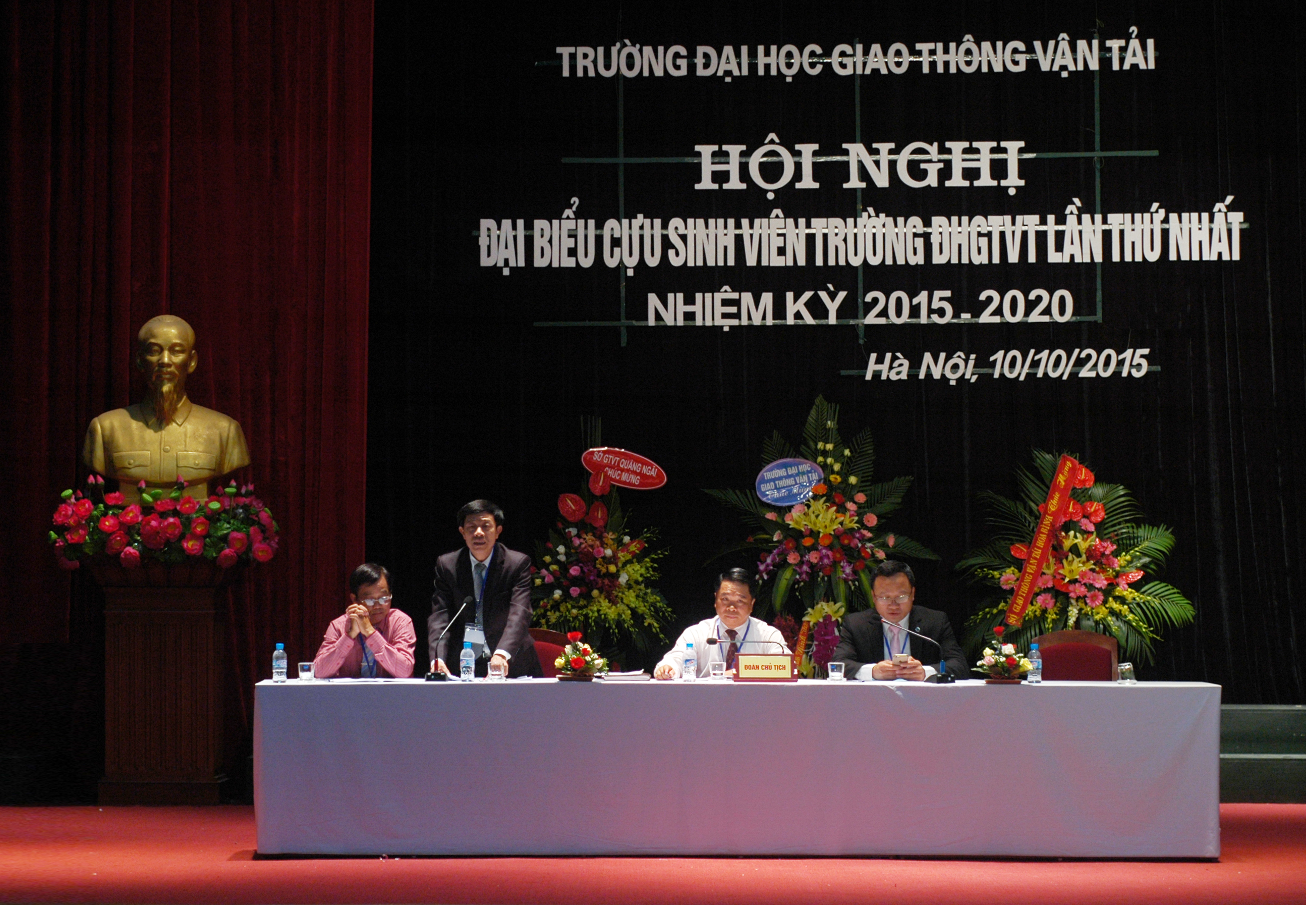 Hội nghị đại biểu cựu sinh viên Trường ĐHGTVT lần thứ nhất, nhiệm kỳ 2015 - 2020