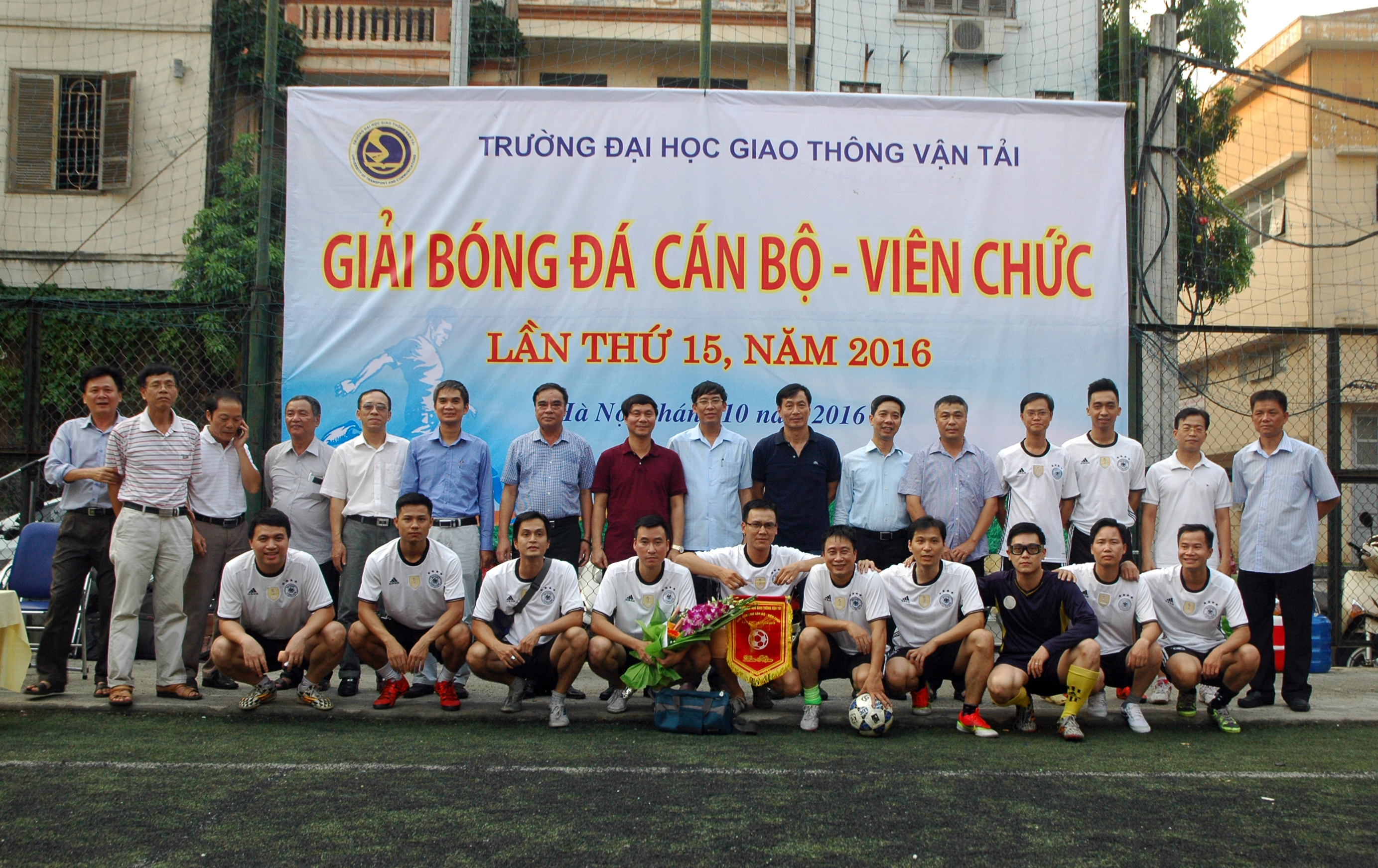 Khai mạc Giải bóng đá CB, VC lần thứ 15 năm 2016
