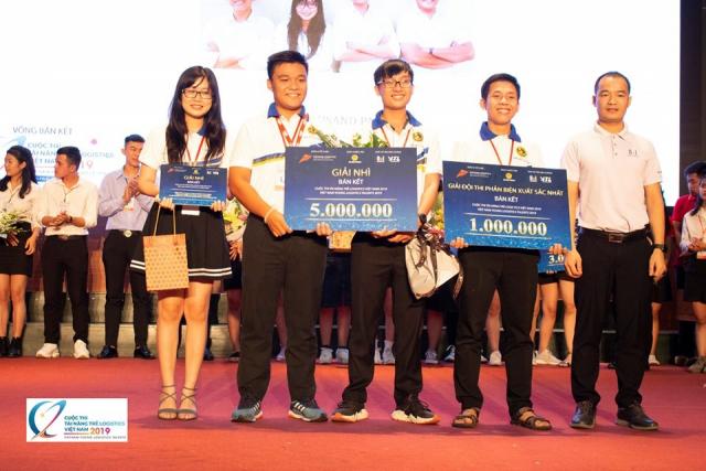 Đại diện UTC giành giải Nhì vòng bán kết toàn quốc Cuộc thi Tài năng trẻ Logistics Việt Nam 2019 (Young Logistics Talent 2019)
